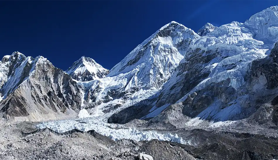 Everest Base Camp in Summer season