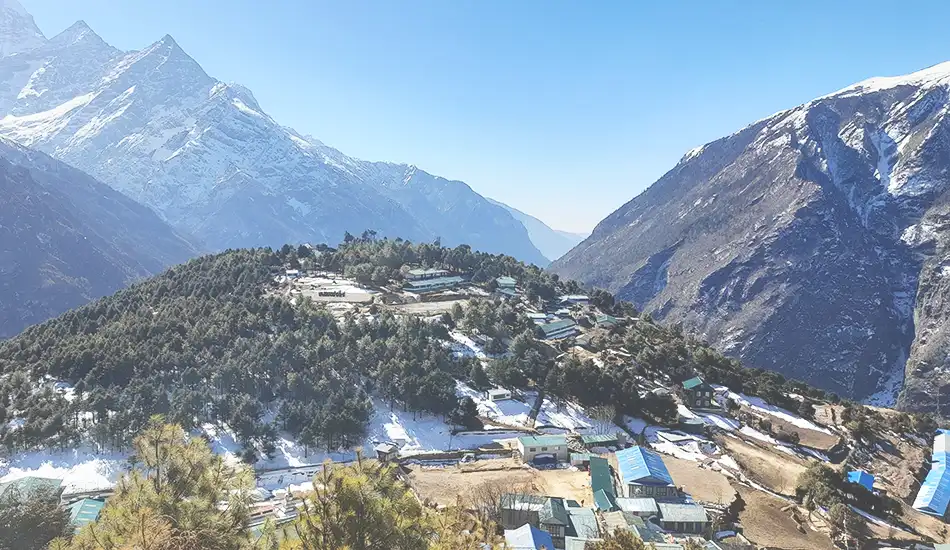 Sagarmatha National Park Namche
