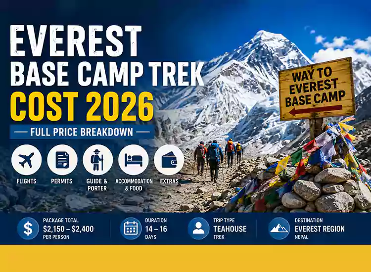 Everest Base Camp Trek Total Cost Breakdown 2026